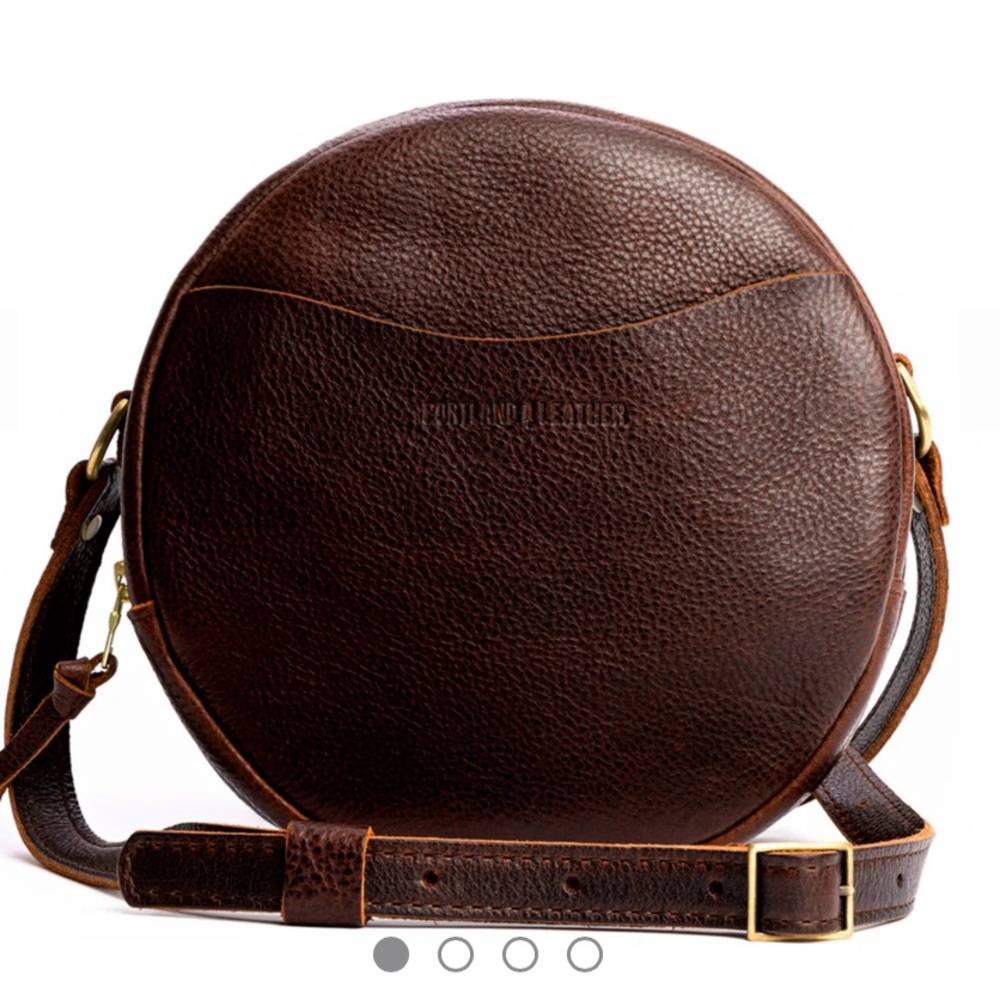 Portland Leather 'ALMOST PERFECT' CIRCLE CROSSBODY